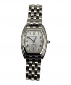 TIFFANY & Co.ティファニー）の古着「クラシックトノー スモールセコンド/腕時計/クォーツ」｜ホワイト