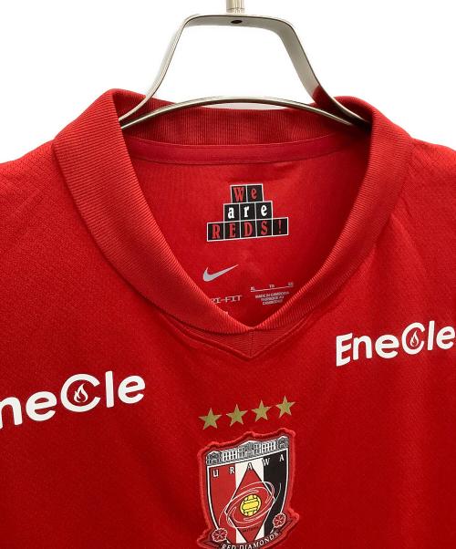 浦和レッズ（ウラワレッズ）浦和レッズ (ウラワレッズ) ゲームシャツ レッド サイズ:XLの古着・服飾アイテム