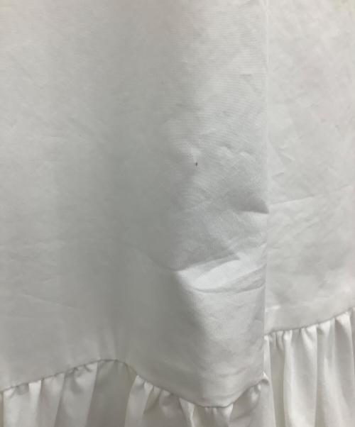 RIAM-PLAGE（リアムプラージュ）RIAM-PLAGE (リアムプラージュ) ノースリーブ・キャミソールワンピース ホワイト サイズ:36の古着・服飾アイテム