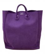 YOUNG & OLSEN The DRYGOODS STOREヤングアンドオルセン ザ ドライグッズストア）の古着「ハンドバッグ」｜パープル