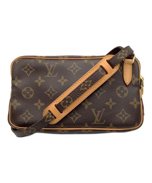 LOUIS VUITTON（ルイ ヴィトン）LOUIS VUITTON (ルイ ヴィトン) ショルダーポーチ/マルリーバンドリエール ブラウンの古着・服飾アイテム