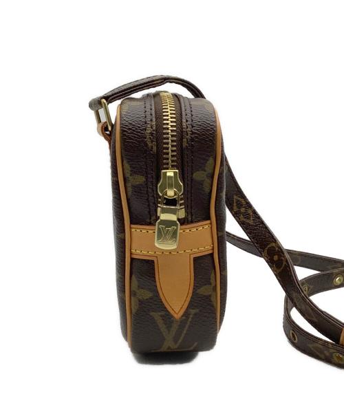 LOUIS VUITTON（ルイ ヴィトン）LOUIS VUITTON (ルイ ヴィトン) ショルダーポーチ/マルリーバンドリエール ブラウンの古着・服飾アイテム