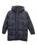 WISLOMウィズロム）の古着「ダウンジャケット」｜ネイビー