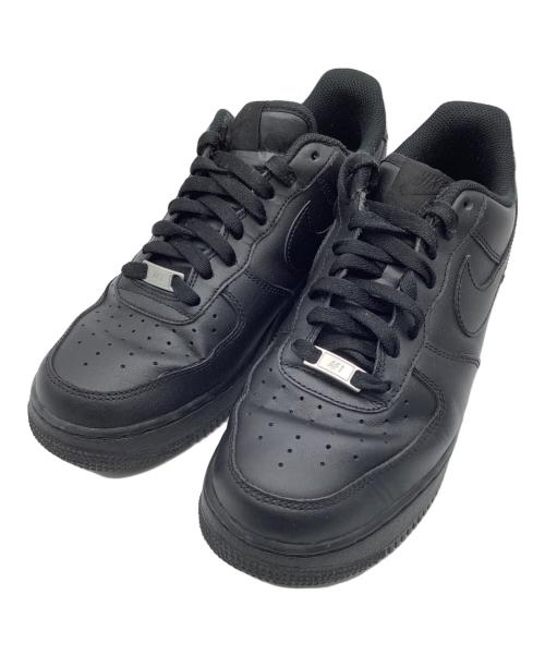 NIKE（ナイキ）NIKE (ナイキ) AIR FORCE1(エアフォース1) ブラック サイズ:27の古着・服飾アイテム