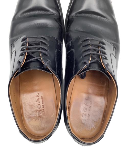 REGAL（リーガル）REGAL (リーガル) プレーントゥシューズ ブラック サイズ:25.5の古着・服飾アイテム