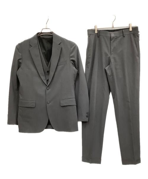 DESCENTE（デサント）DESCENTE (デサント) セットアップ グレー サイズ:YA6(胸囲92 胴囲78 身長175)の古着・服飾アイテム