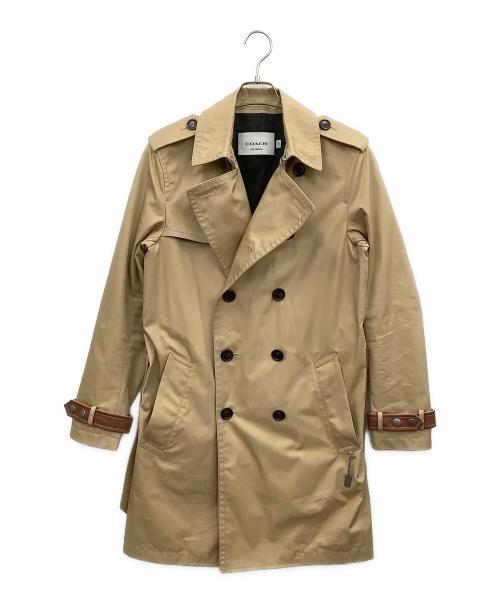 COACH（コーチ）COACH (コーチ) トレンチコート ベージュ サイズ:XSの古着・服飾アイテム