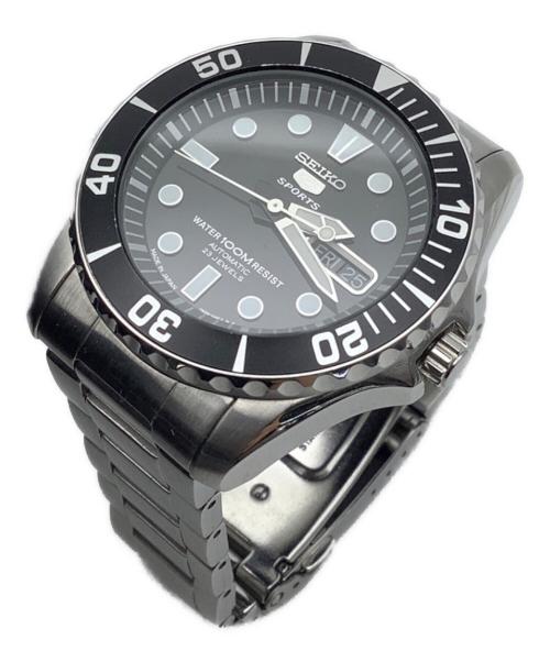 SEIKO（セイコー）SEIKO (セイコー) ファイブスポーツ/腕時計/自動巻き ブラック サイズ:−の古着・服飾アイテム