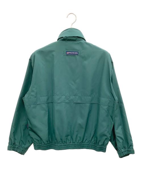 POLO SPORT（ポロスポーツ）POLO SPORT (ポロスポーツ) ナイロンブルゾン グリーン サイズ:Mの古着・服飾アイテム