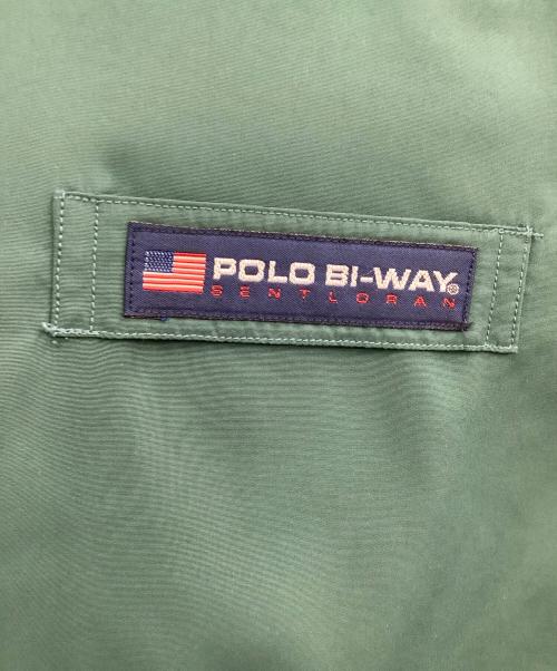 POLO SPORT（ポロスポーツ）POLO SPORT (ポロスポーツ) ナイロンブルゾン グリーン サイズ:Mの古着・服飾アイテム