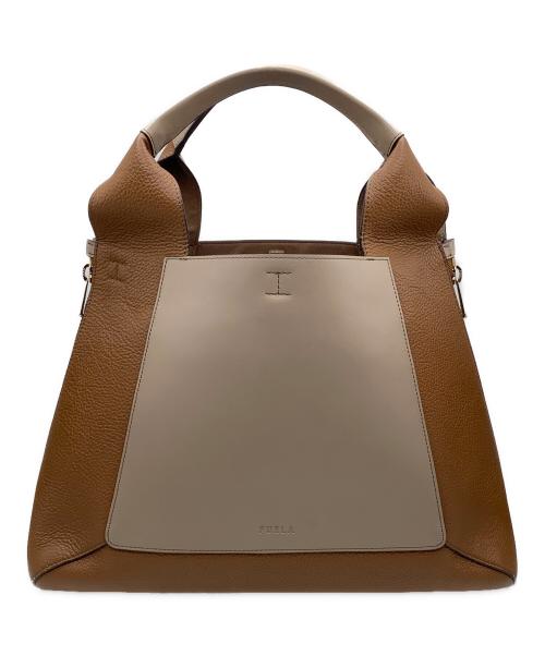 FURLA（フルラ）FURLA (フルラ) 2WAYバッグ ブラウン サイズ:−の古着・服飾アイテム