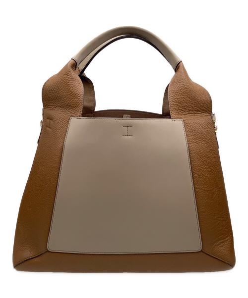 FURLA（フルラ）FURLA (フルラ) 2WAYバッグ ブラウン サイズ:−の古着・服飾アイテム