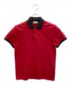 MONCLERモンクレール）の古着「ポロシャツ」｜レッド
