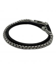 DIESEL（ディーゼル）の古着「ブレスレット」｜ブラック