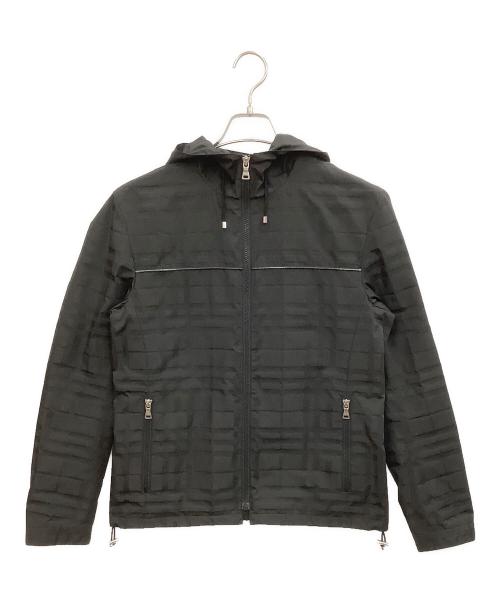 BURBERRY BLACK LABEL（バーバリーブラックレーベル）BURBERRY BLACK LABEL (バーバリーブラックレーベル) マウンテンパーカー ブラック サイズ:Mの古着・服飾アイテム