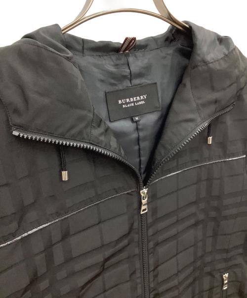 BURBERRY BLACK LABEL（バーバリーブラックレーベル）BURBERRY BLACK LABEL (バーバリーブラックレーベル) マウンテンパーカー ブラック サイズ:Mの古着・服飾アイテム