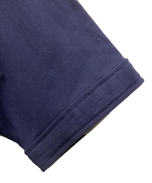 BURBERRY BLACK LABEL（バーバリーブラックレーベル）BURBERRY BLACK LABEL (バーバリーブラックレーベル) 半袖ポロシャツ ネイビー サイズ:Mの古着・服飾アイテム