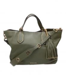 MICHAEL KORS（マイケル・コース）の古着「2WAYバッグ」｜カーキ