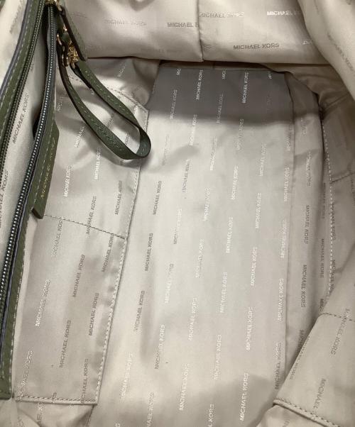 MICHAEL KORS（マイケル・コース）MICHAEL KORS (マイケル・コース) 2WAYバッグ カーキ サイズ:−の古着・服飾アイテム