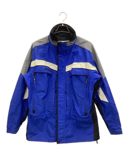 Columbia（コロンビア）Columbia (コロンビア) ナイロンジャケット ブルー サイズ:Lの古着・服飾アイテム