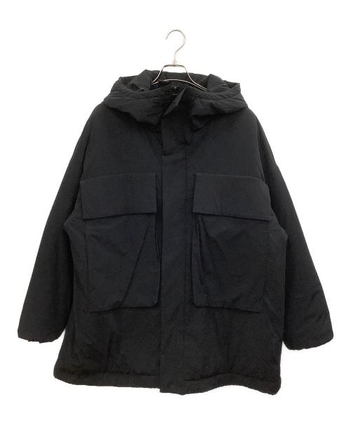 N.HOOLYWOOD（エヌ ハリウッド）N.HOOLYWOOD (エヌ ハリウッド) HOODED COAT ネイビー サイズ:40の古着・服飾アイテム