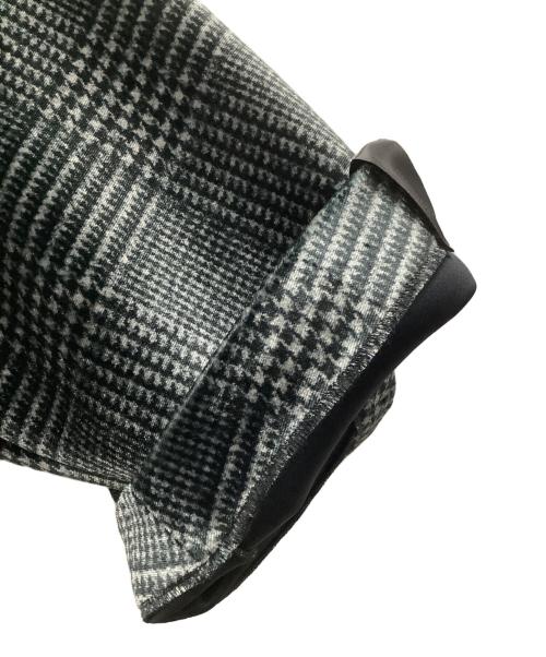 N.HOOLYWOOD（エヌ ハリウッド）N.HOOLYWOOD (エヌ ハリウッド) DUFFEL COAT グレー×ブラック サイズ:38の古着・服飾アイテム