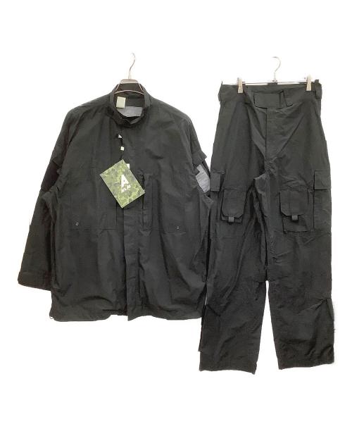 N.HOOLYWOOD（エヌ ハリウッド）N.HOOLYWOOD (エヌ ハリウッド) ARKAIR (アークエアー) セットアップ ブラック サイズ:38の古着・服飾アイテム