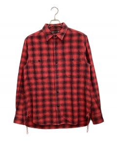 中古・古着通販】MINEDENIM (マインデニム) オンブレチェックシャツ