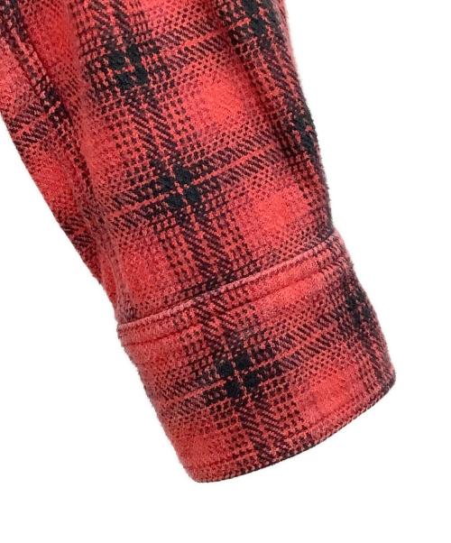 MINEDENIM（マインデニム）MINEDENIM (マインデニム) 長袖シャツ レッド サイズ:2の古着・服飾アイテム