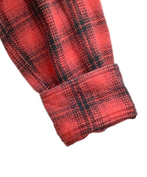 MINEDENIM（マインデニム）MINEDENIM (マインデニム) 長袖シャツ レッド サイズ:2の古着・服飾アイテム