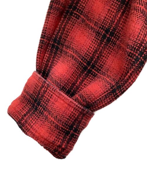 MINEDENIM（マインデニム）MINEDENIM (マインデニム) 長袖シャツ レッド サイズ:2の古着・服飾アイテム