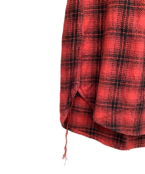 MINEDENIM（マインデニム）MINEDENIM (マインデニム) 長袖シャツ レッド サイズ:2の古着・服飾アイテム