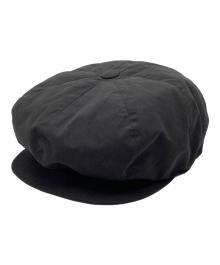 kijima takayuki（キジマタカユキ）の古着「キャスケット」｜ブラック
