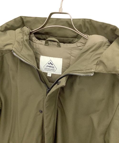 Pyrenex（ピレネックス）Pyrenex (ピレネックス) フーデッドダウンコート カーキ サイズ:Lの古着・服飾アイテム