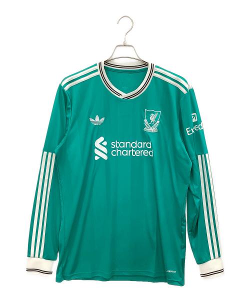 リヴァプールFC（リヴァプールFC）リヴァプールFC (リヴァプールFC) ゲームシャツ グリーン サイズ:XLの古着・服飾アイテム