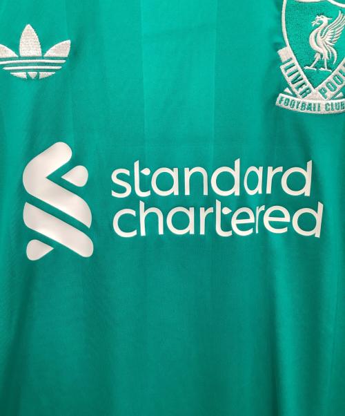 リヴァプールFC（リヴァプールFC）リヴァプールFC (リヴァプールFC) ゲームシャツ グリーン サイズ:XLの古着・服飾アイテム