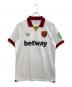 ウェストハム・ユナイテッドFC（ウェストハム・ユナイテッドFC）の古着「ゲームシャツ」｜ホワイト