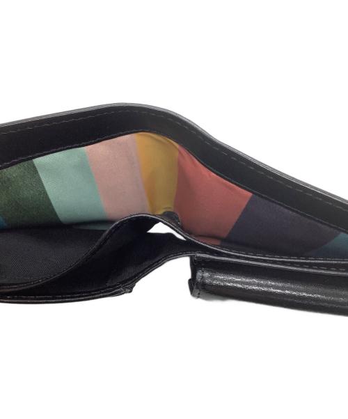 PAUL SMITH（ポールスミス）Paul Smith (ポールスミス) 2つ折り財布 ブラックの古着・服飾アイテム