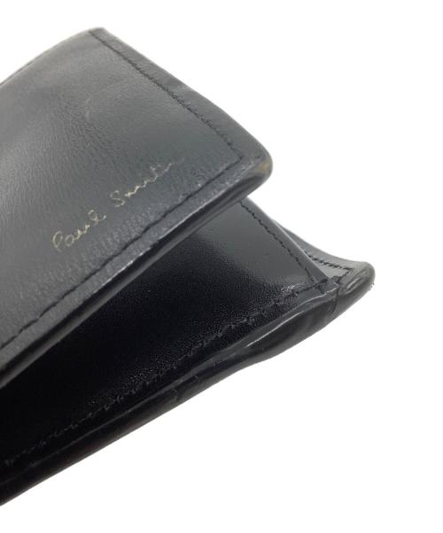 PAUL SMITH（ポールスミス）Paul Smith (ポールスミス) 2つ折り財布 ブラックの古着・服飾アイテム