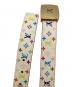 LOUIS VUITTON (ルイ ヴィトン) ベルト モノグラム サンチュールキャレ マルチカラー サイズ:−：30000円
