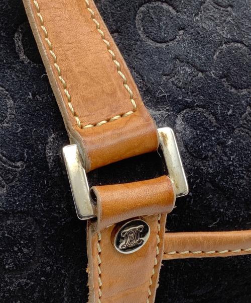 CELINE（セリーヌ）CELINE (セリーヌ) ハンドバッグ ブラック×ブラウン サイズ:−の古着・服飾アイテム