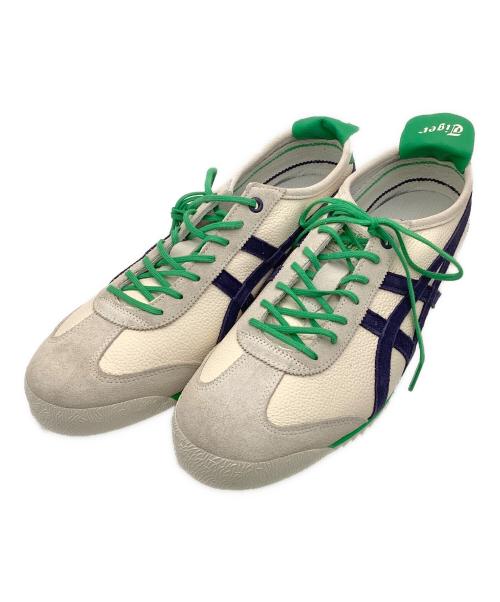 Onitsuka Tiger（オニツカタイガー）Onitsuka Tiger (オニツカタイガー) ローカットスニーカー アイボリー サイズ:27.5cmの古着・服飾アイテム