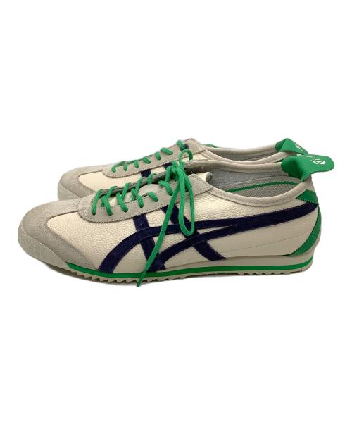Onitsuka Tiger（オニツカタイガー）Onitsuka Tiger (オニツカタイガー) ローカットスニーカー アイボリー サイズ:27.5cmの古着・服飾アイテム