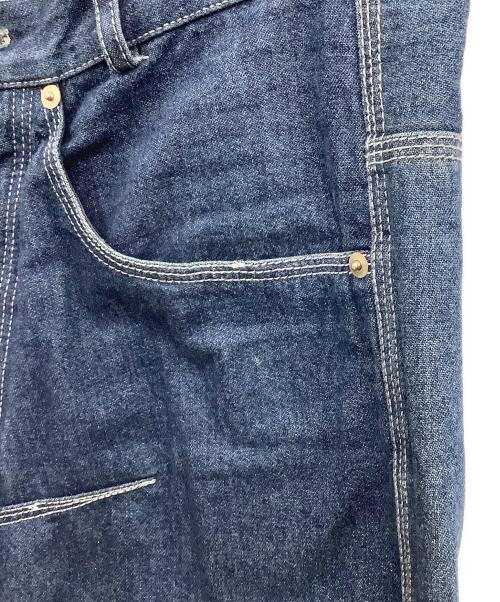 ALEXANDER McQUEEN（アレキサンダーマックイーン）ALEXANDER McQUEEN (アレキサンダーマックイーン) デニムパンツ ネイビー サイズ:48の古着・服飾アイテム