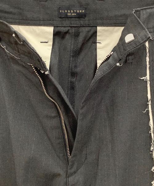 flagstuff（フラグスタフ）flagstuff (フラグスタフ) スラックス グレー サイズ:Mの古着・服飾アイテム