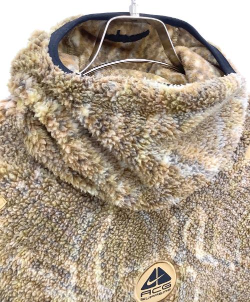 NIKE（ナイキ）NIKE (ナイキ) SUPREME (シュプリーム) Fleece Pullove ベージュ サイズ:Lの古着・服飾アイテム