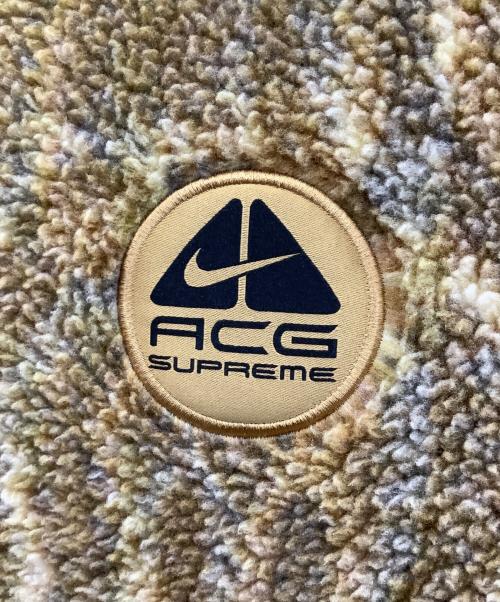 NIKE（ナイキ）NIKE (ナイキ) SUPREME (シュプリーム) Fleece Pullove ベージュ サイズ:Lの古着・服飾アイテム