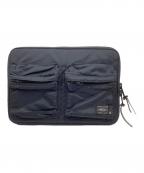 PORTER×UNDERCOVERISMポーター×アンダーカバーイズム）の古着「クラッチバッグ」｜ブラック