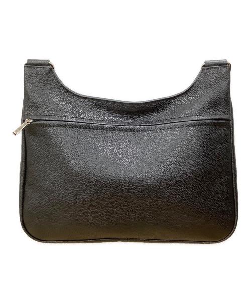 LONGCHAMP（ロンシャン）LONGCHAMP (ロンシャン) レザーショルダーバッグ ブラック サイズ:−の古着・服飾アイテム