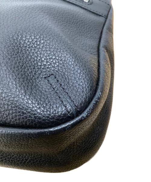 LONGCHAMP（ロンシャン）LONGCHAMP (ロンシャン) レザーショルダーバッグ ブラック サイズ:−の古着・服飾アイテム